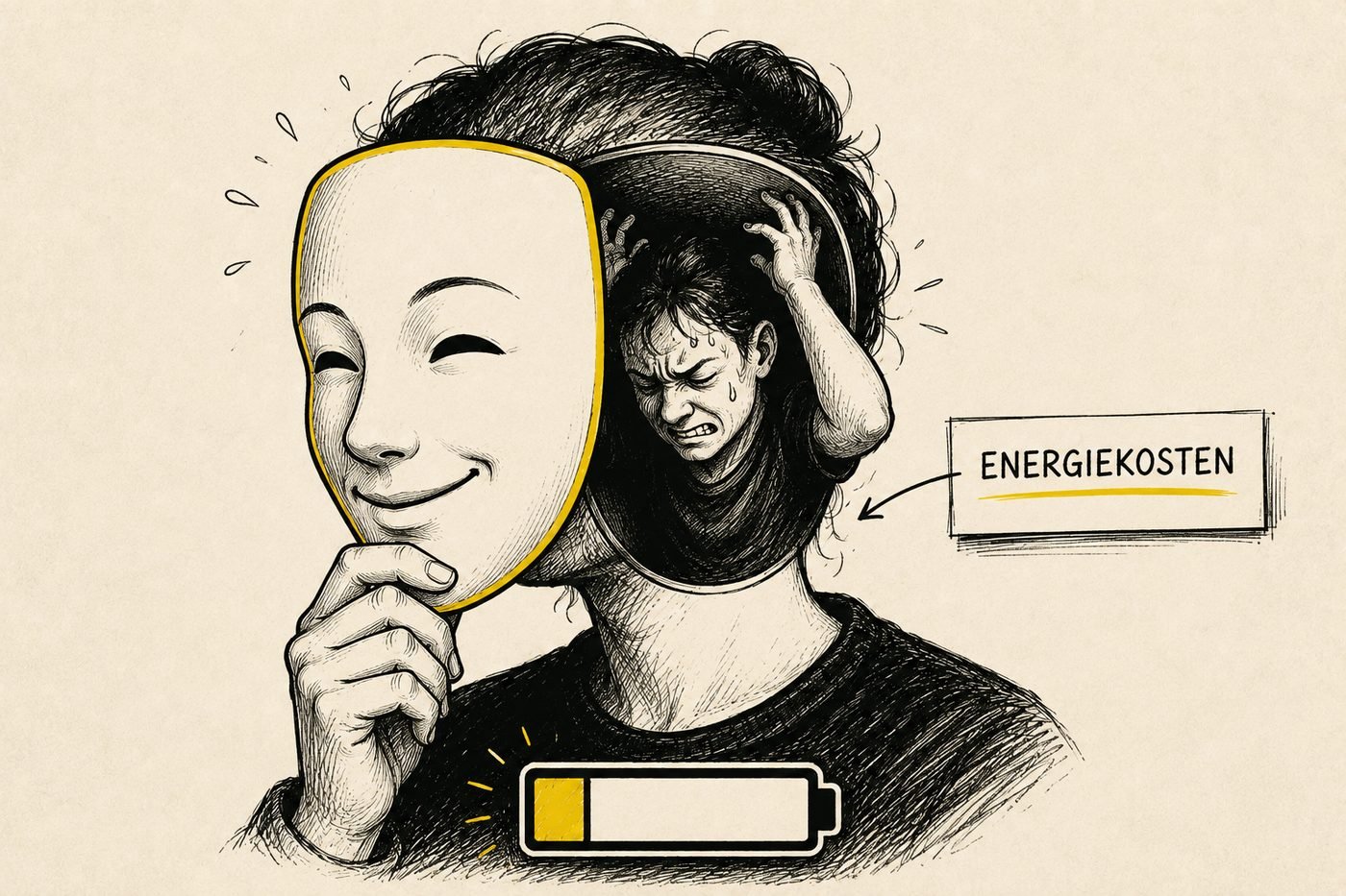 Maske und Energiekosten
