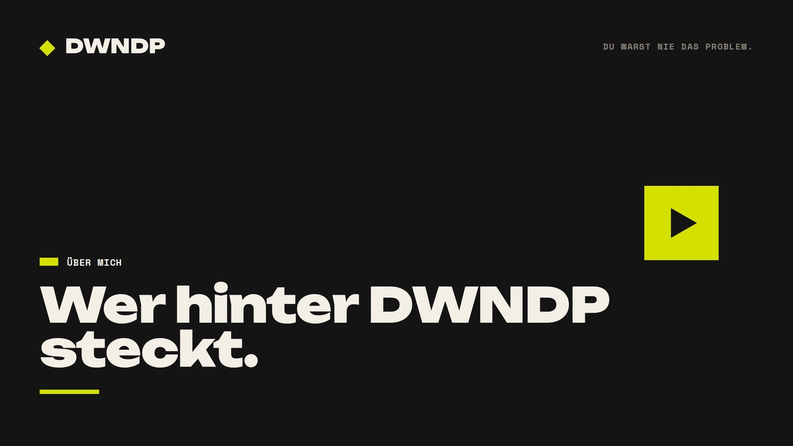 Video: Wer hinter DWNDP steckt